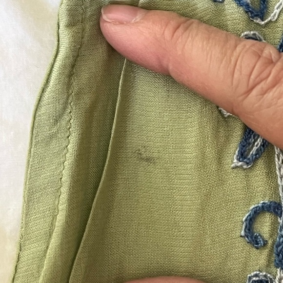 Bohemian Halter top Embroidered size small Boho Festival Summer Beachy Night Out - Picture 6 of 7